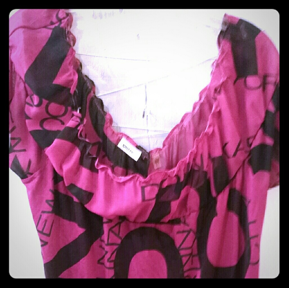 DKNYC Blouse Size L